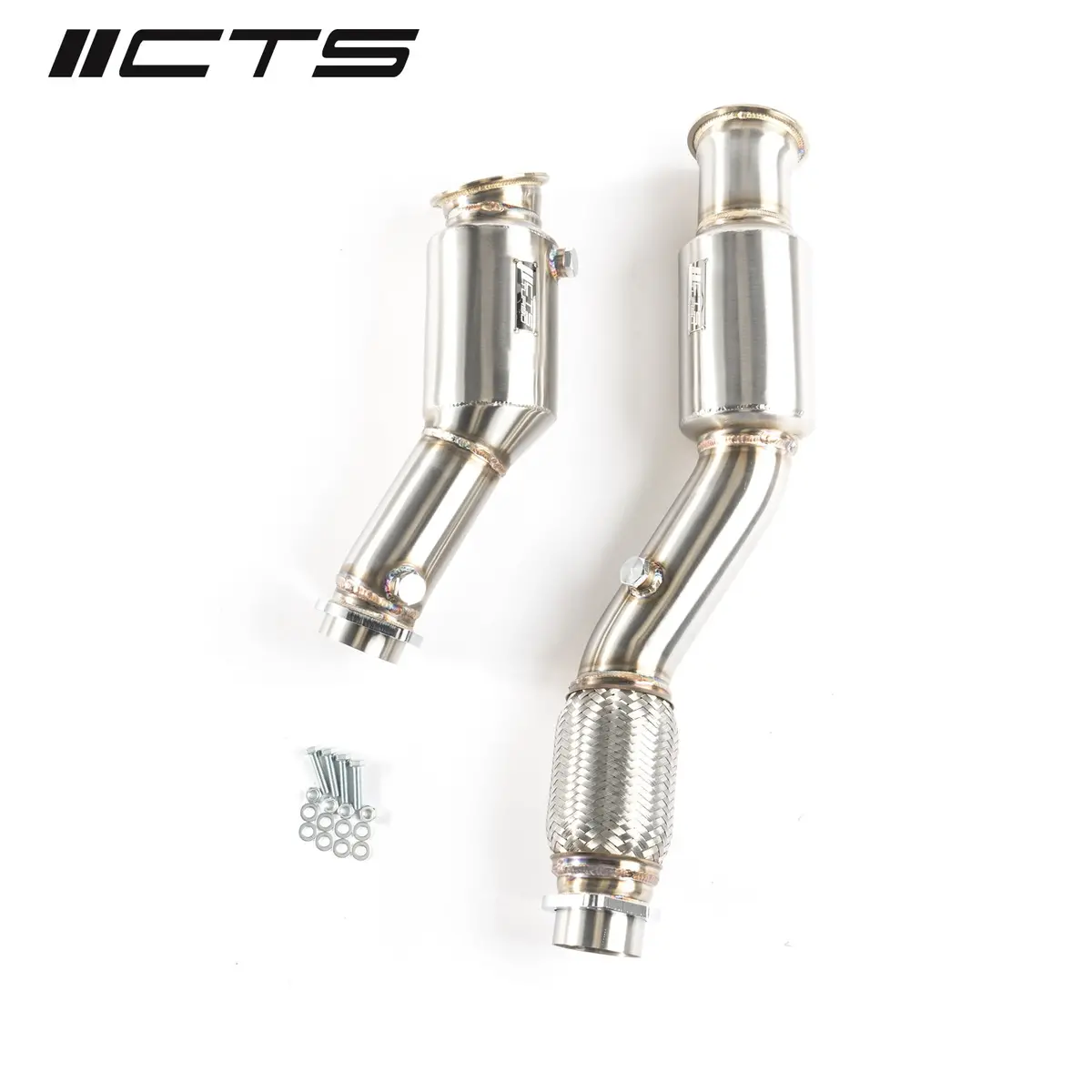 Cts Turbo Bmw S58 G80/G82/G87 M2/M3/M3c/M4/M4c High-Flow Cats 1