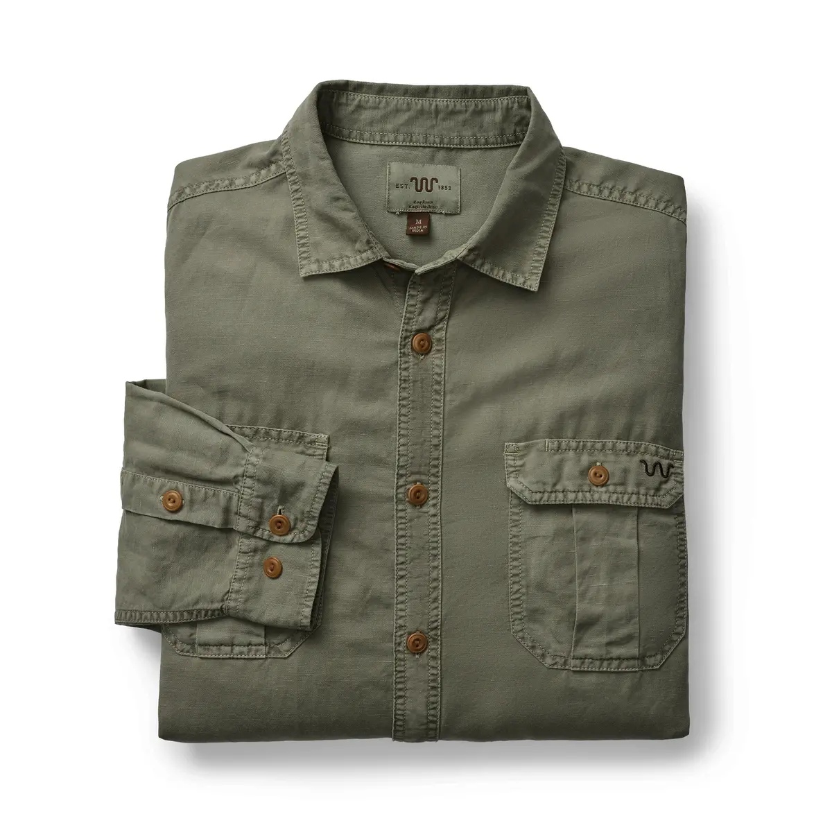 Men's Linen Utility Shirt 13