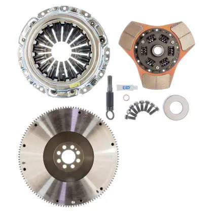 Exedy 2003-2007 Infiniti G35 V6 Stage 2 Cerametallic Clutch Thick Disc Includes Nf04 Flywheel 1