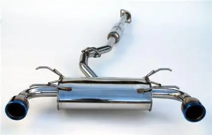 Invidia '13-'16 Scion Frs Q300 Rolled Titanium Tips Cat- Back Exhaust 2