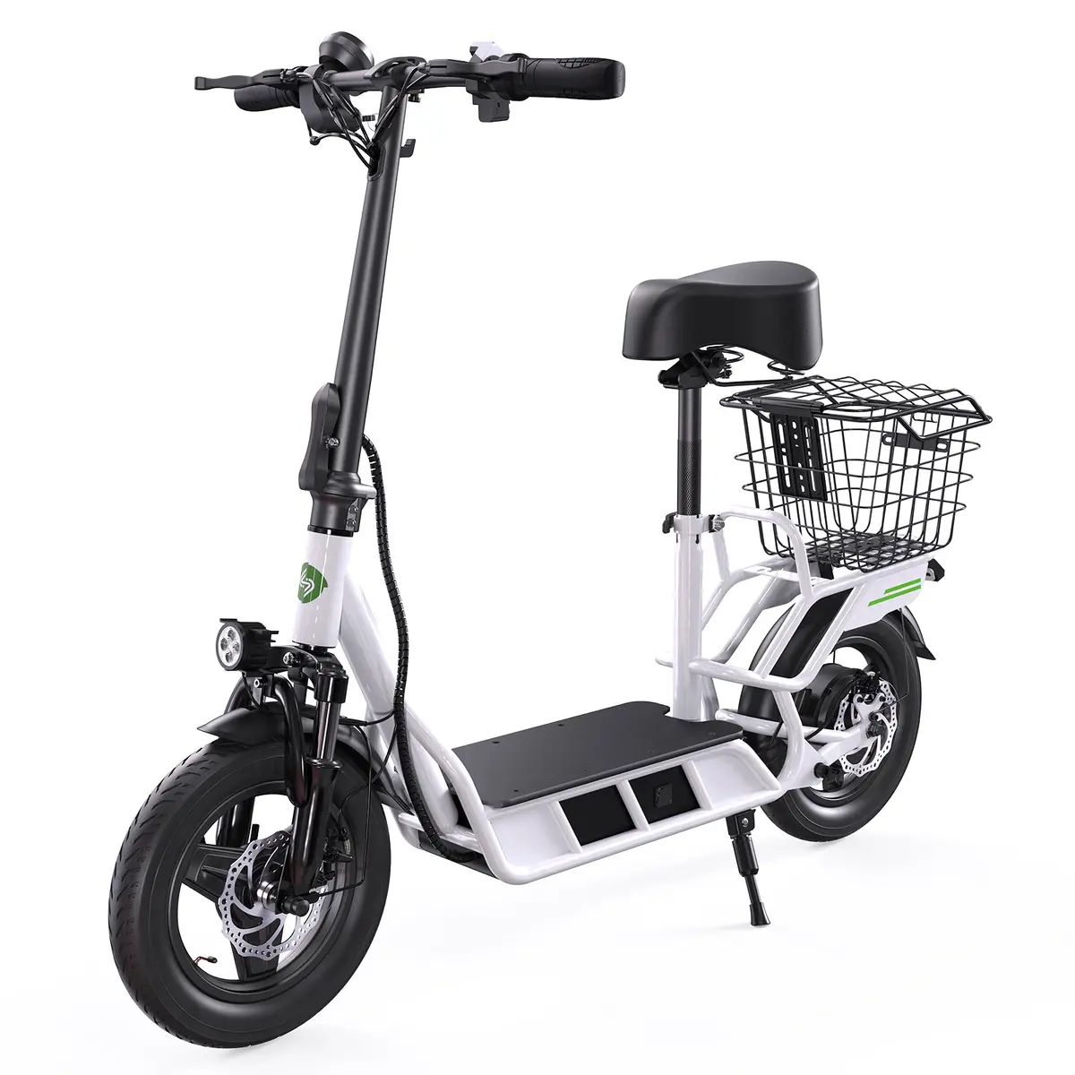 Isinwheel Hyper X 700W Electric Scooter With Seat & Basket 2