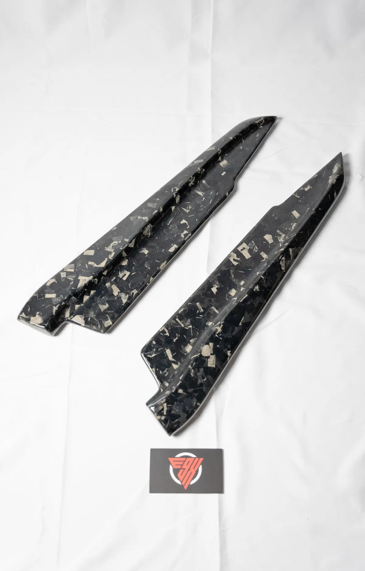 E92/E93 M3 Rear Bumper Fins Forged Carbon 1