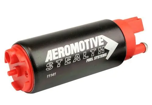 Aeromotive 340 Stealth E85 Fuel Pump (Offset Inlet - Inlet Inline W/ Outlet) 1