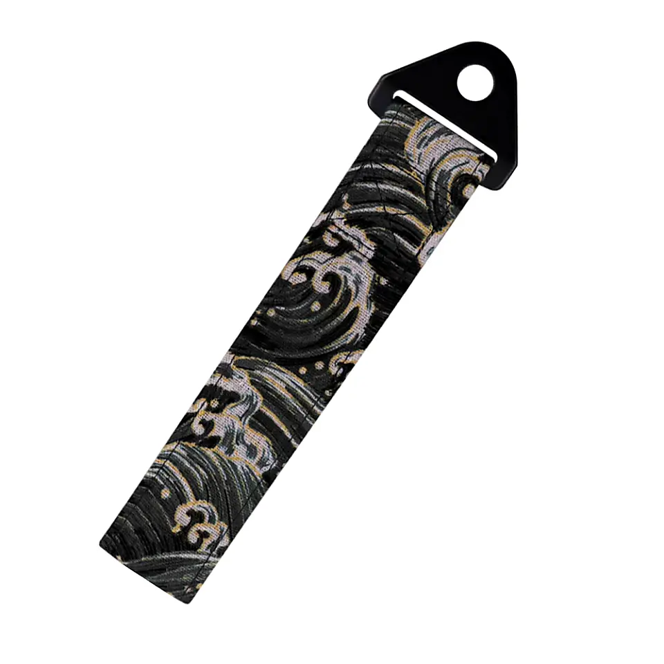 Jdm Finger Wave Racing Tow Strap 2