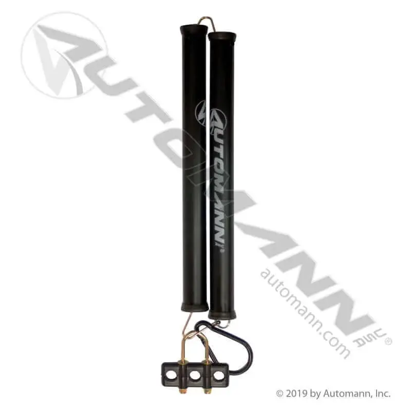 Spring Tender Kit 16" Double Hard Tubes W Carribeaner & 3 Hose Holder 1