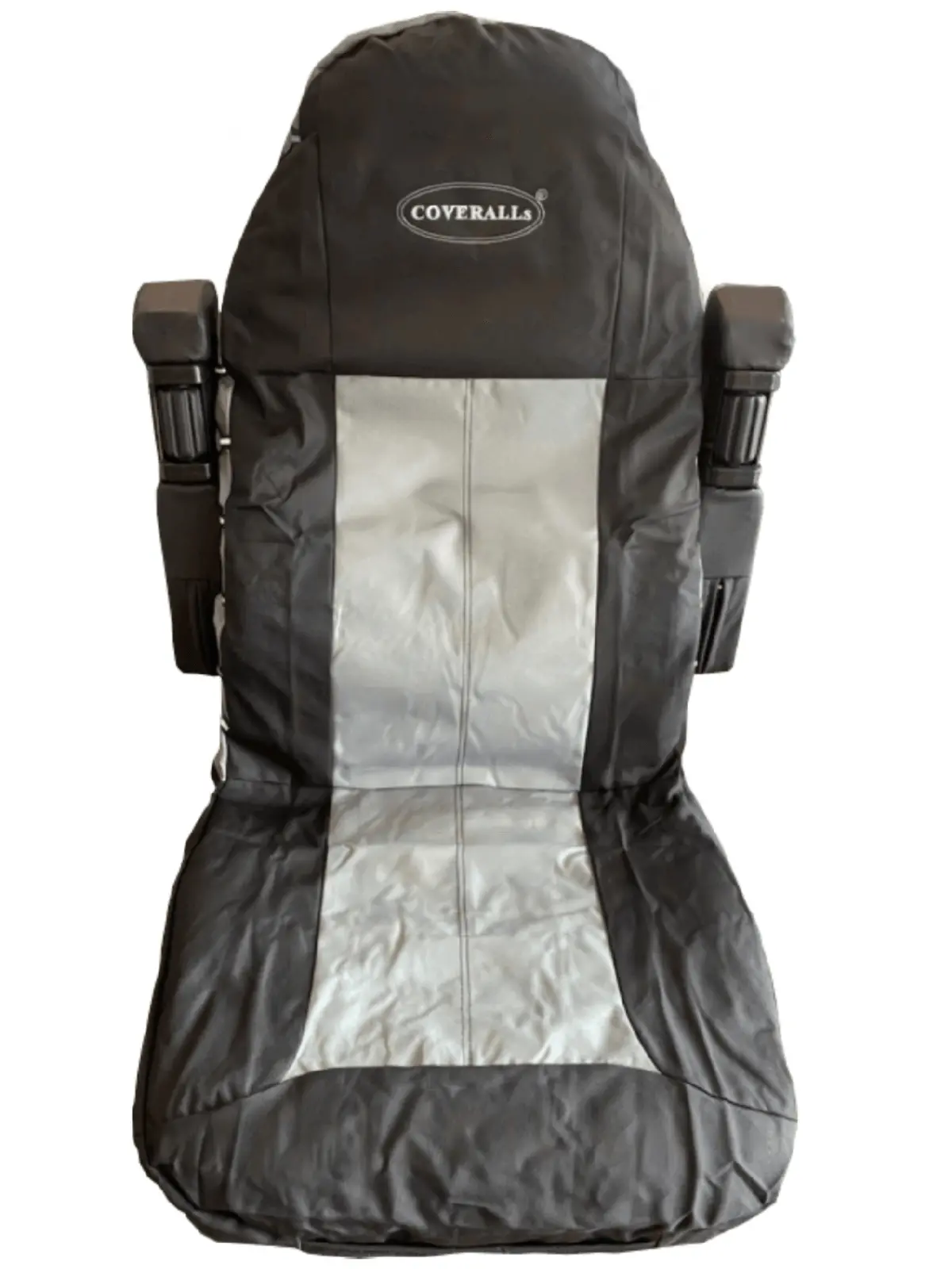 Coveralls High Back Black And Grey Truck Seat Cover 181704Xn1165 1