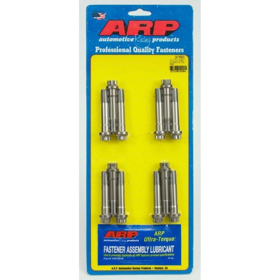 1989-2002 Cummins Arp Rod Bolt Kit (247-6303) 1