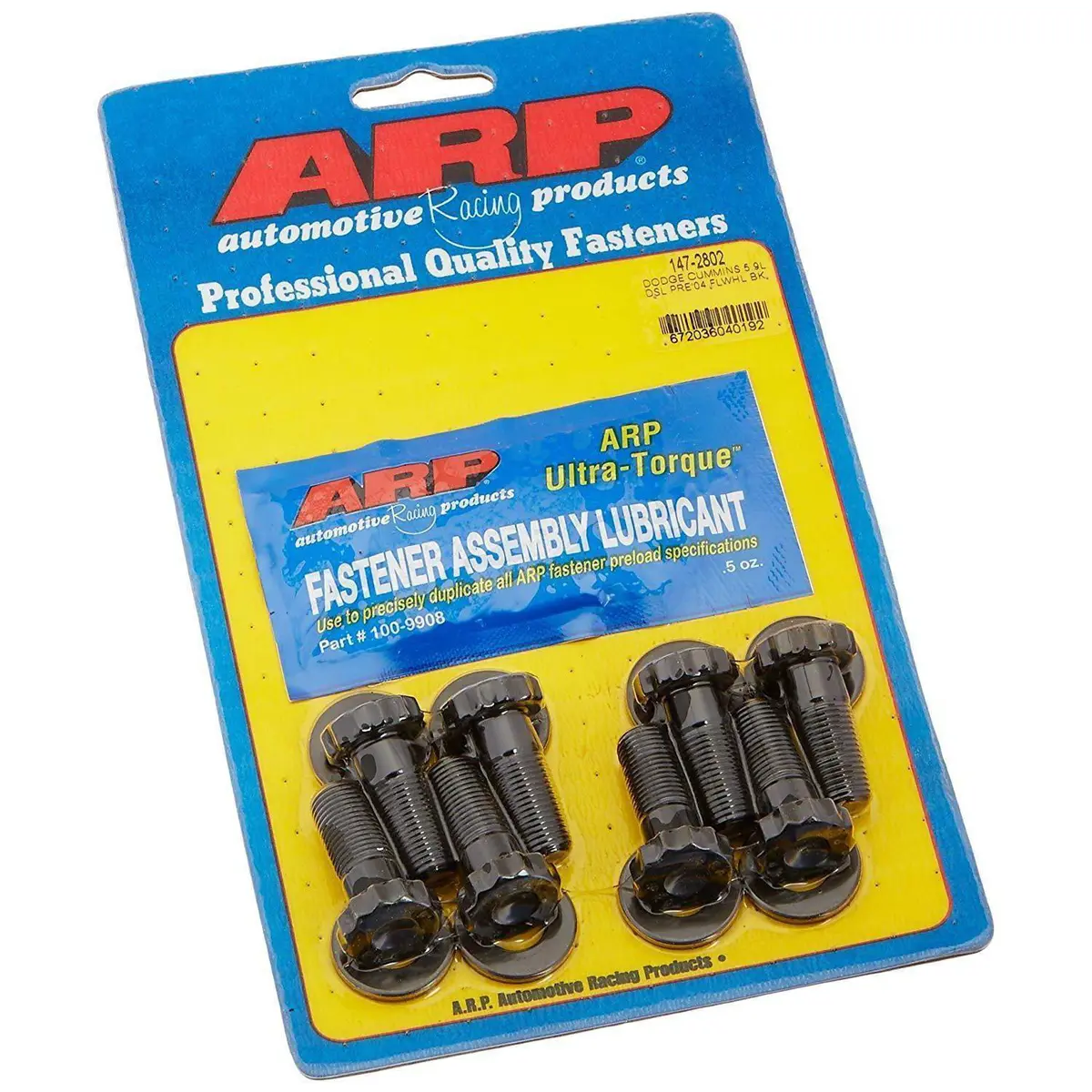 1989-2004 Cummins Arp Flywheel Bolt Kit (147-2802) 1