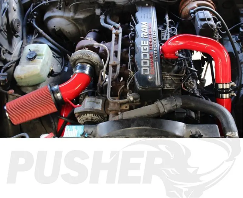 1994-1996 Cummins 3.5" Mega Intake System W/ 3.5" Intercooler Tube (Pdc9496mw) 7