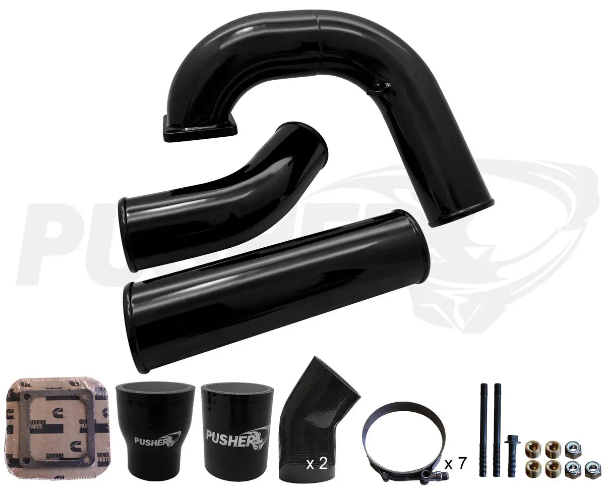 1994-1996 Cummins 3.5" Mega Intake System W/ 3.5" Intercooler Tube (Pdc9496mw) 8