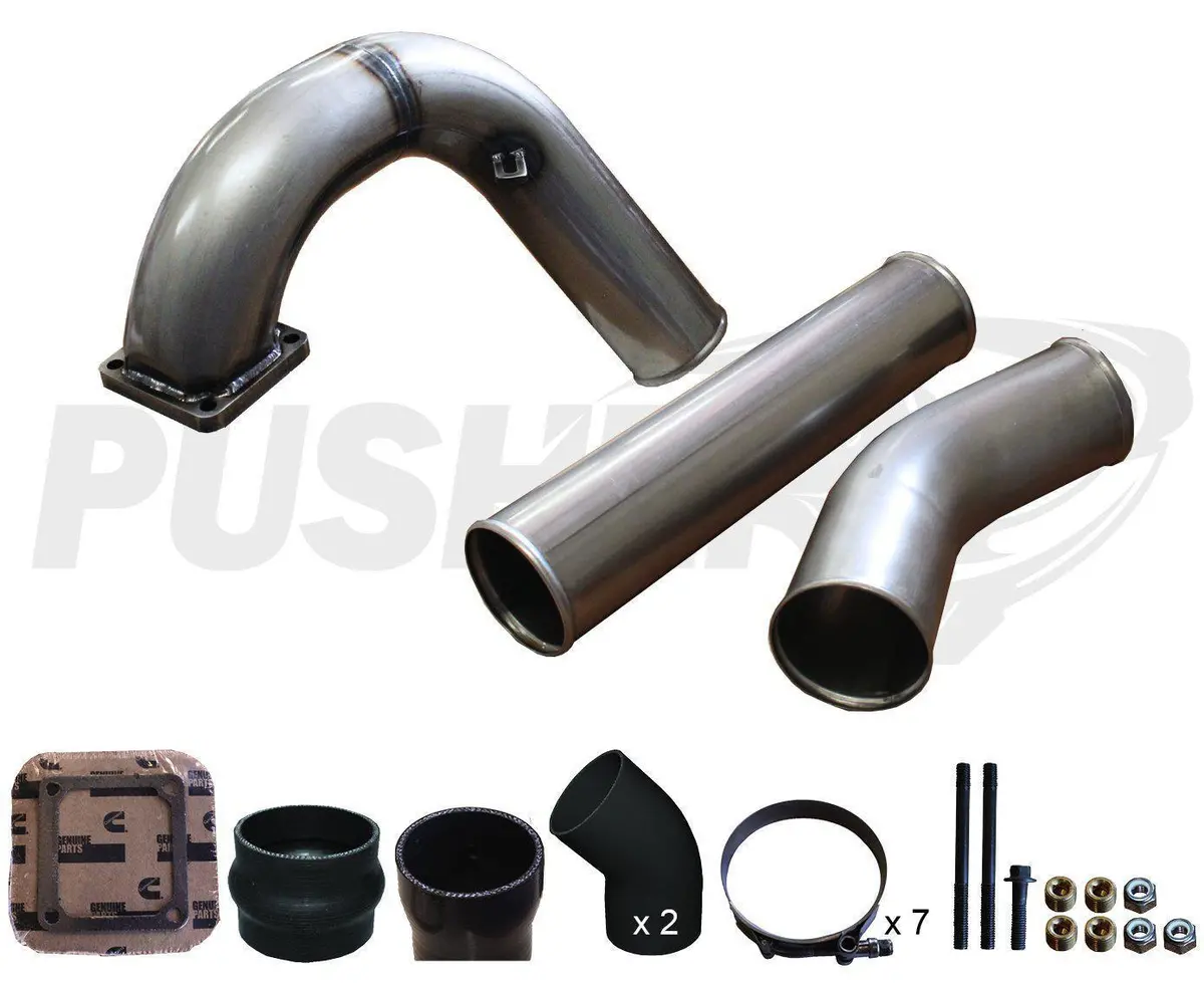 1994-1996 Cummins 3.5" Mega Intake System W/ 3.5" Intercooler Tube (Pdc9496mw) 2