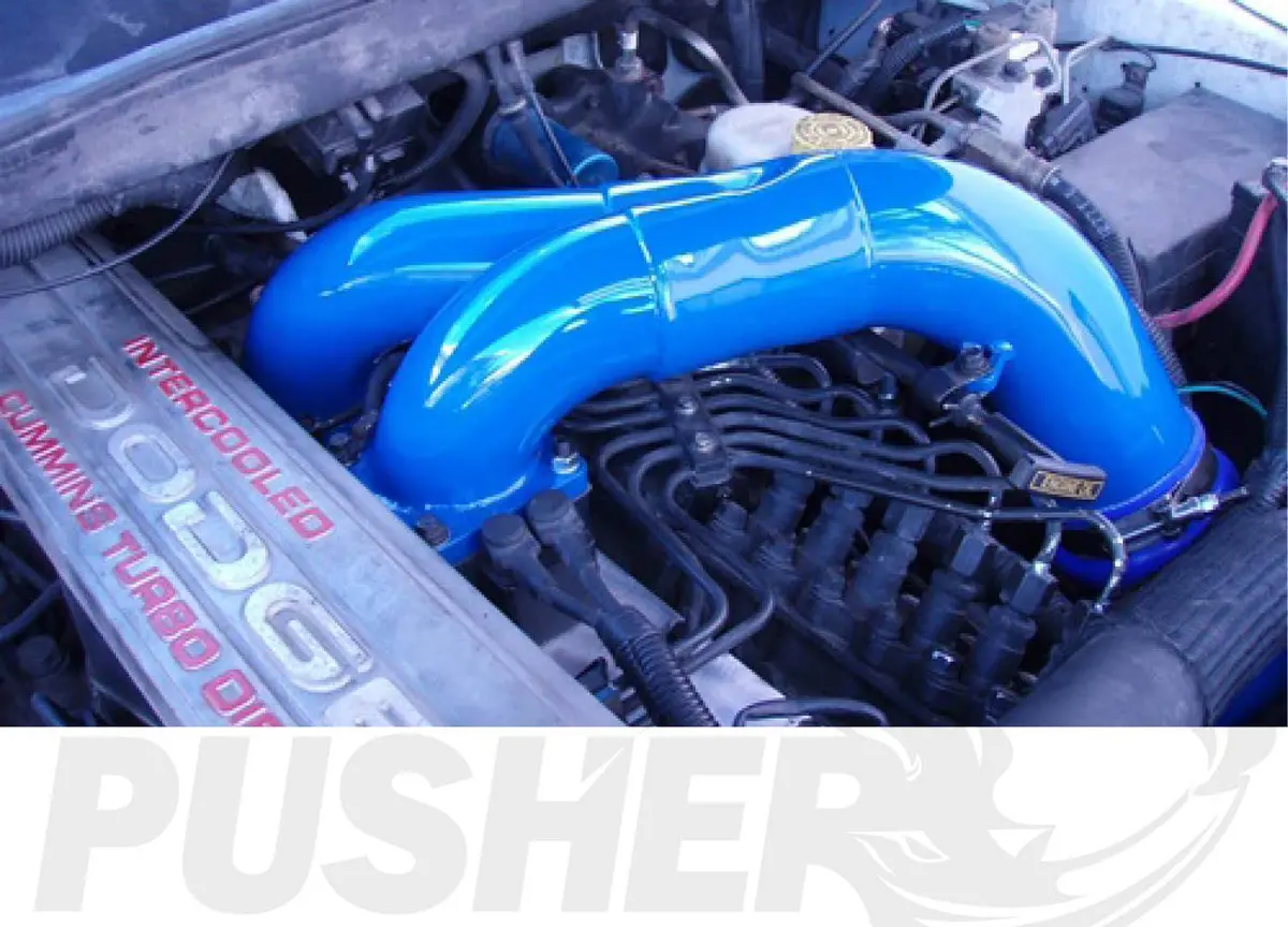 1994-1998 Cummins 3.5" Mega Twin Intake System (Pdc9498mt) 9
