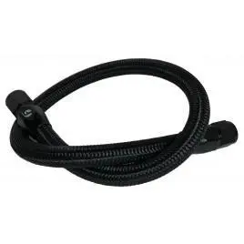 1994-1998 Cummins Coolant Bypass Kit - Black Nylon Braided (Fpe-Clntbyps-Hs-12V-Blk) 1