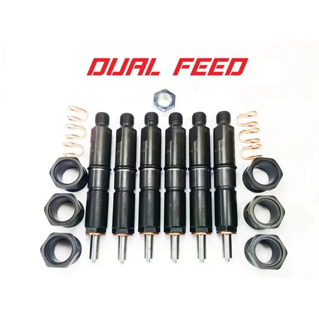 1994-1998 Cummins Custom Dual Feed Injector Set (Ddp9498-Df) 1