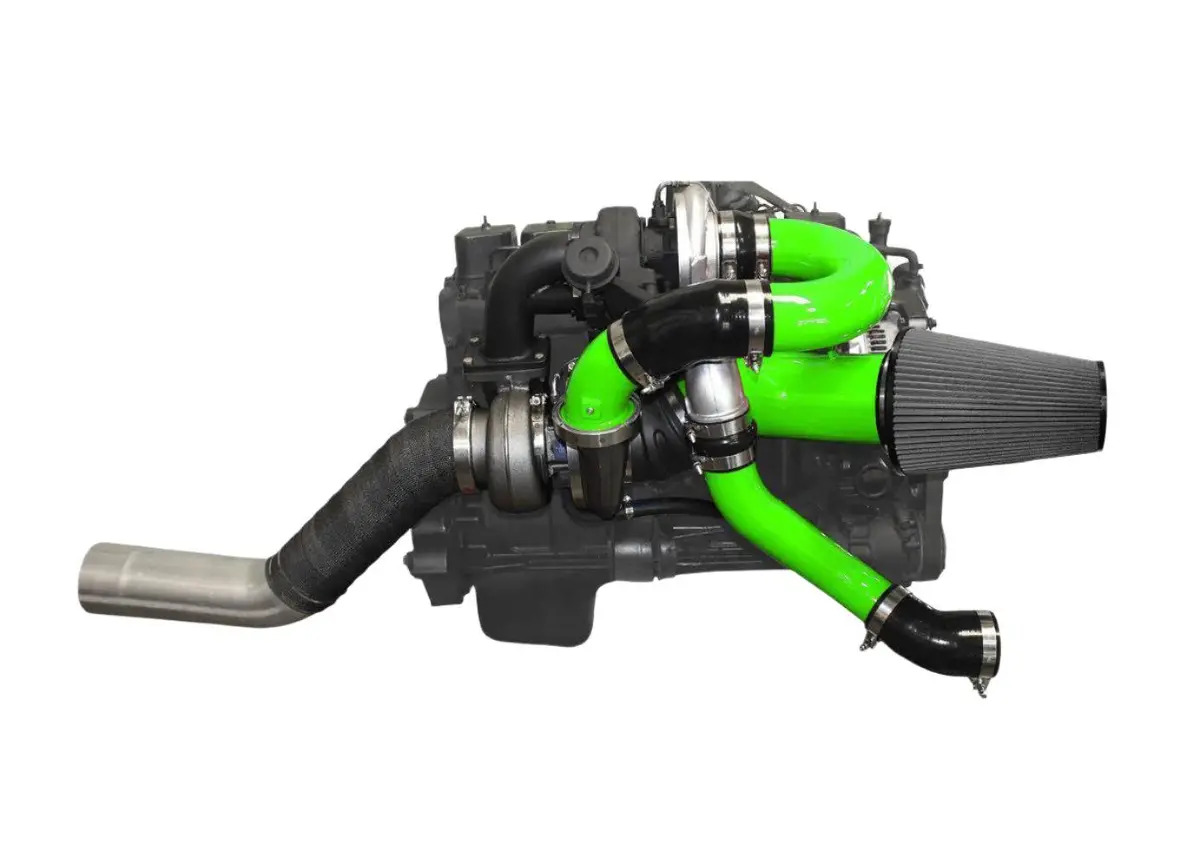 1994-1998 Cummins Low Mount Compound Turbo System (Pdc9498lm) 7