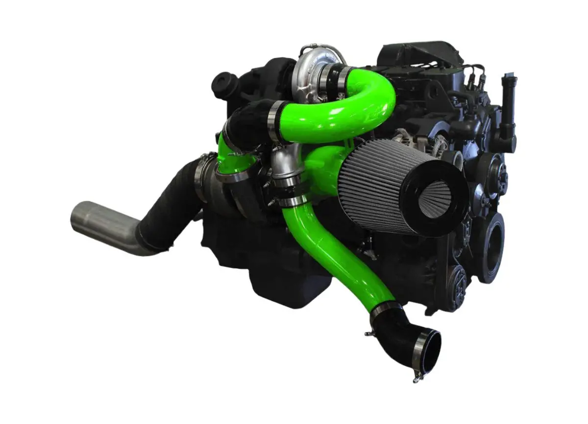 1994-1998 Cummins Low Mount Compound Turbo System (Pdc9498lm) 4