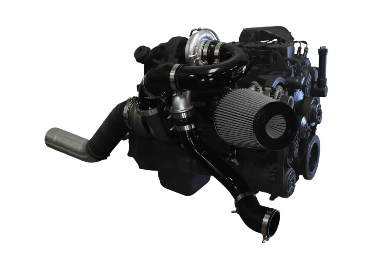 1994-1998 Cummins Low Mount Compound Turbo System (Pdc9498lm) 7