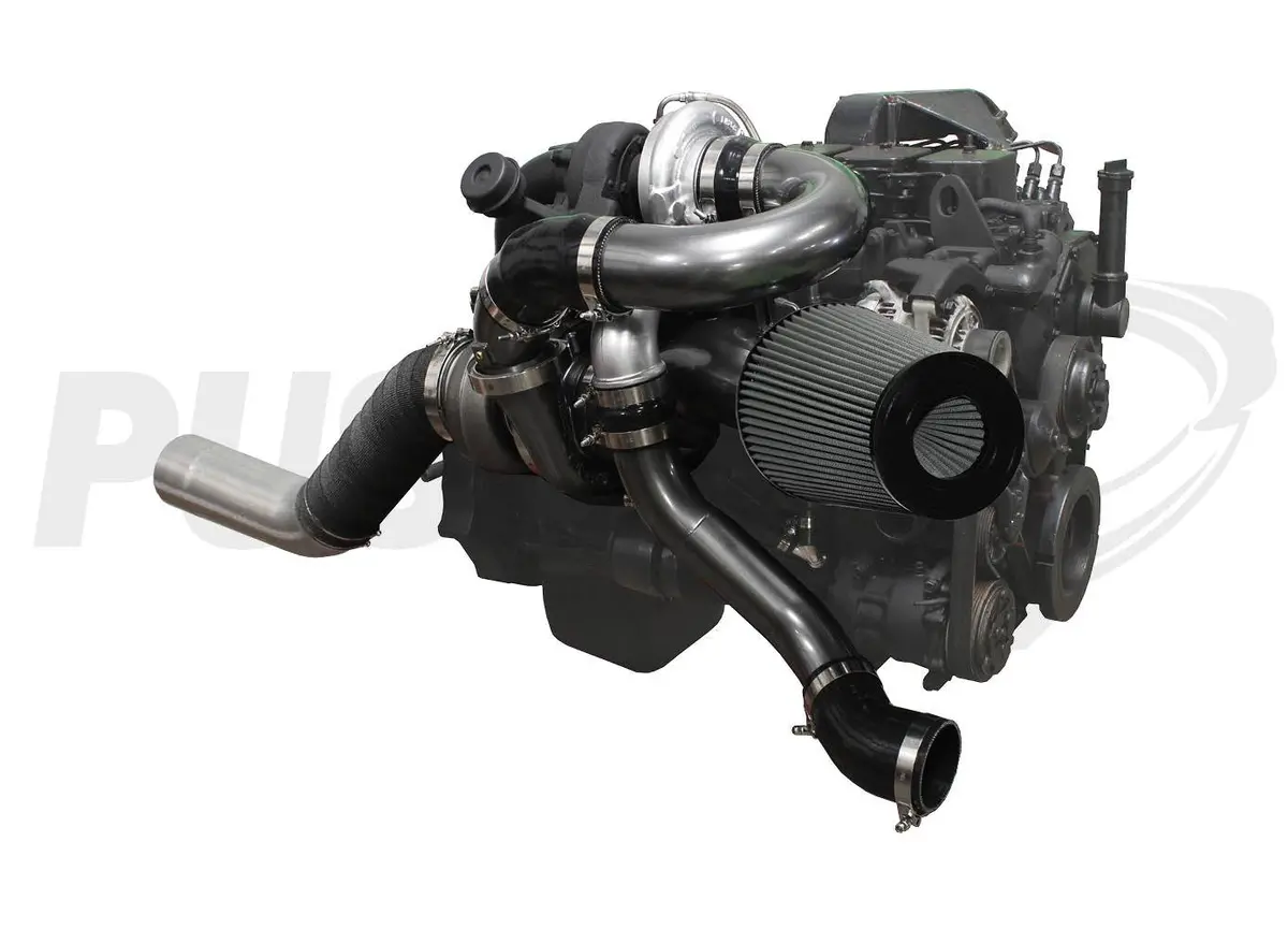 1994-1998 Cummins Low Mount Compound Turbo System (Pdc9498lm) 6