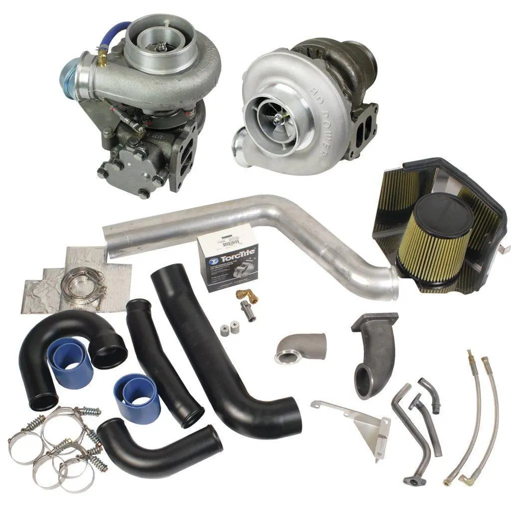 1994-1998 Cummins Super B Twin Turbo Kit W/ Fmw Billet Wheel (1045310) 1
