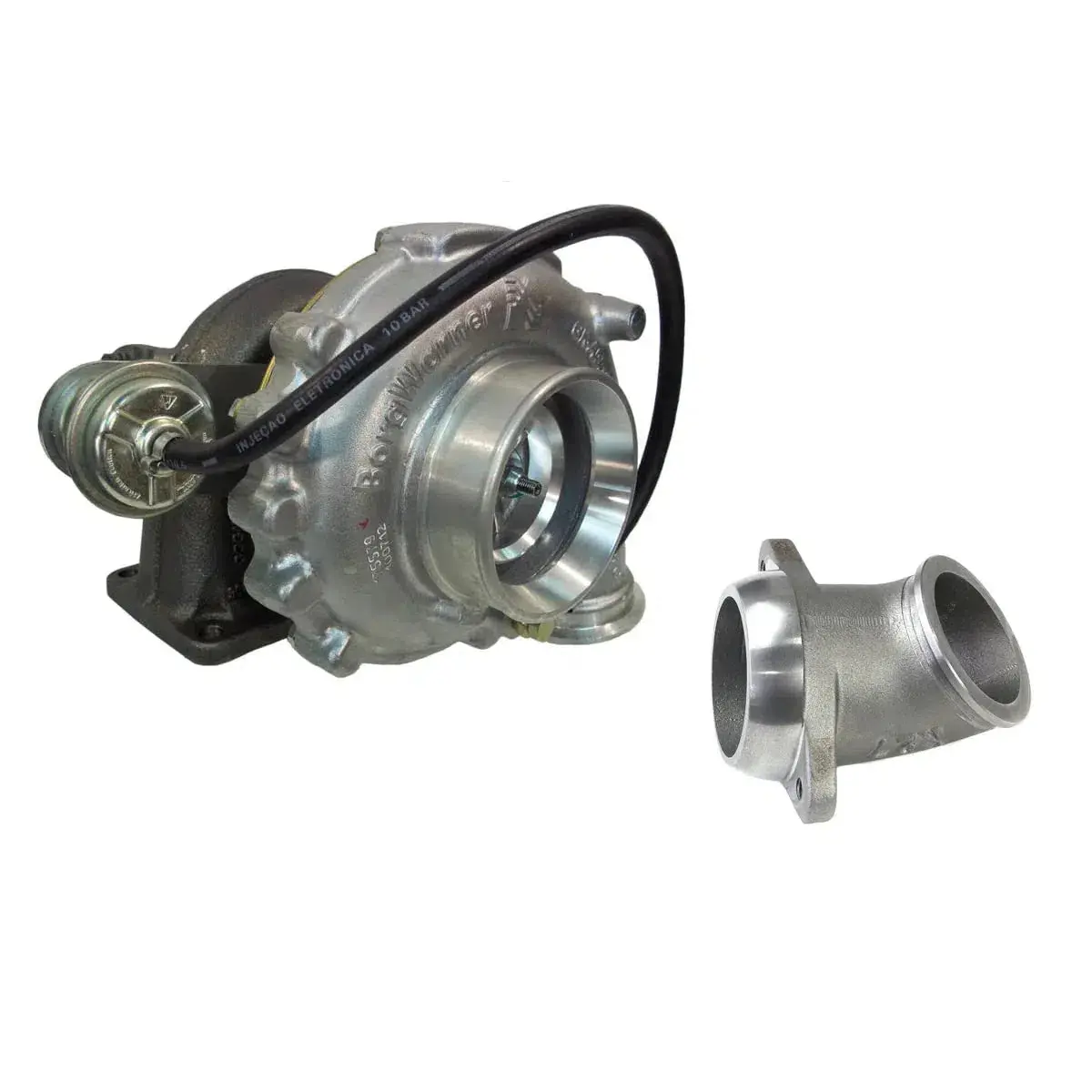 1994-2002 Cummins K27 Borgwarner Turbocharger W/ Elbow (53279880001Kit) 1