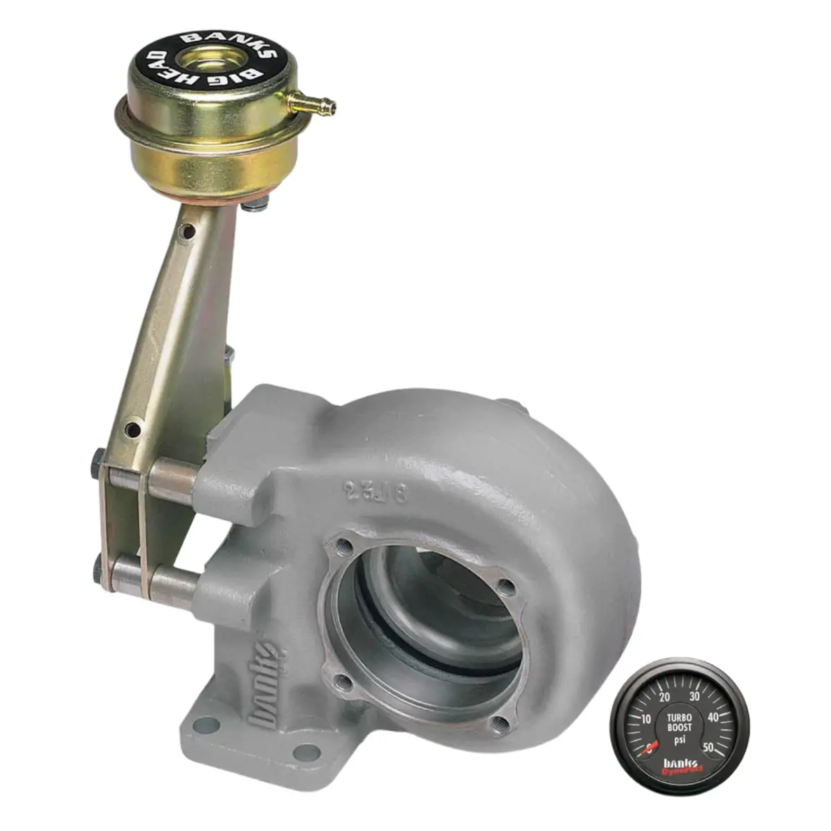 1994-2002 Cummins Turbocharger Housing W/ Boost Guage (24053) 1