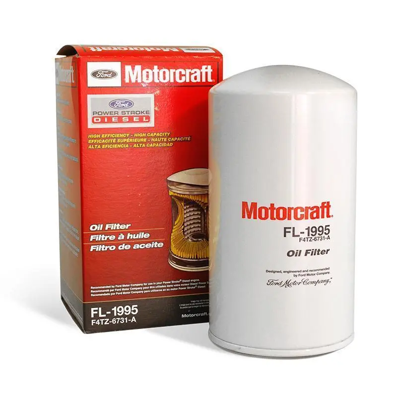 1994-2003 Powerstroke Oem Motorcraft Oil Filter (Fl1995a) 1