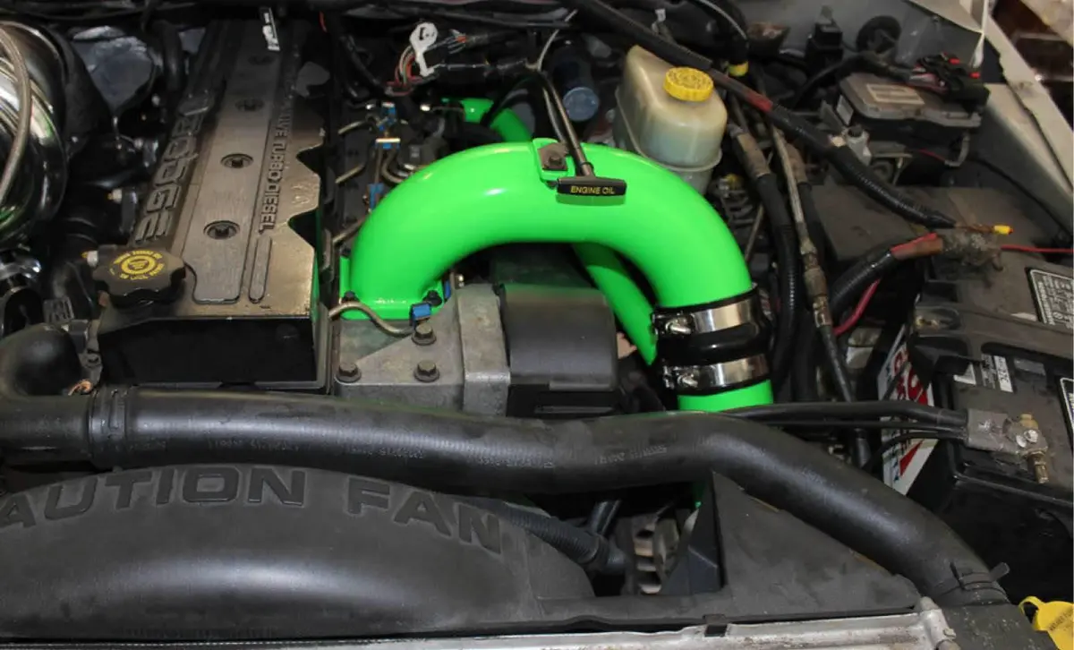 1998.5-2002 Cummins 3.5" Mega Intake System & Cross-Air Kit (Pdc9802mca) 3