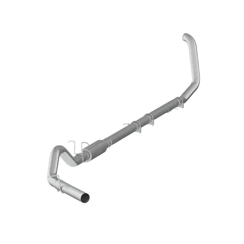 1999-2002 Powerstroke 4" Single Side Turbo Back Exhaust System W/ Muffler (S6200p) 1