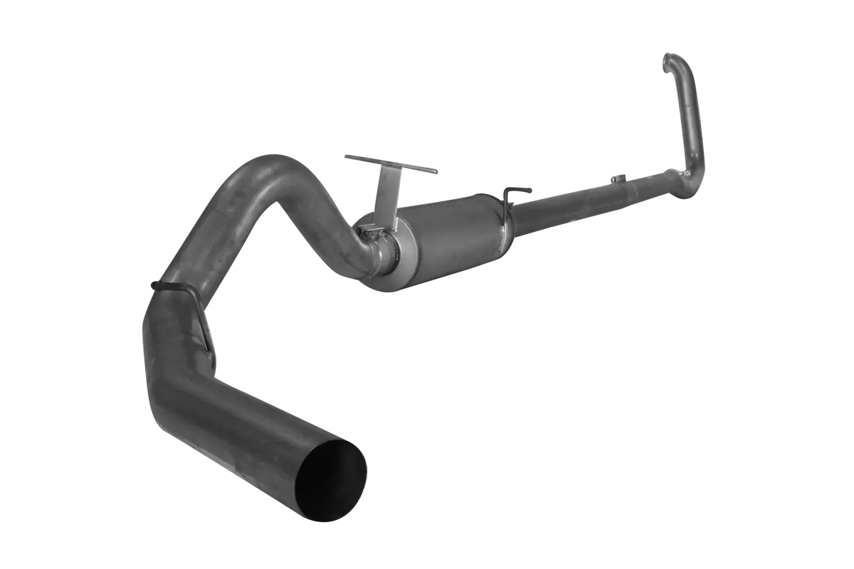1999-2002 Powerstroke 4" Turbo Back Exhaust W /  Muffler (421110 / 422127) 1