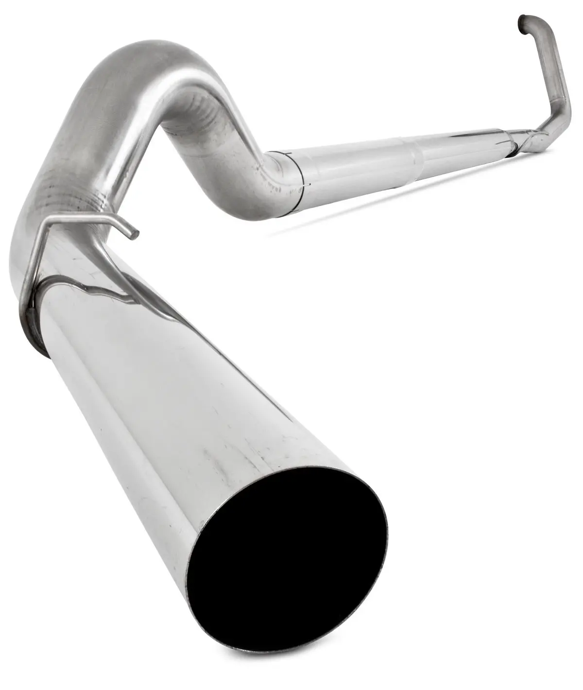 1999-2002 Powerstroke 5" Turbo Back Exhaust - No Muffler (S62220plm) 1