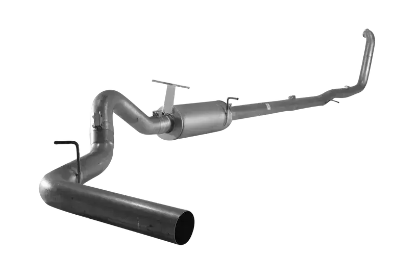 1999-2002 Powerstroke C&C 4" Turbo Back Exhaust W/ Muffler (421113) 1