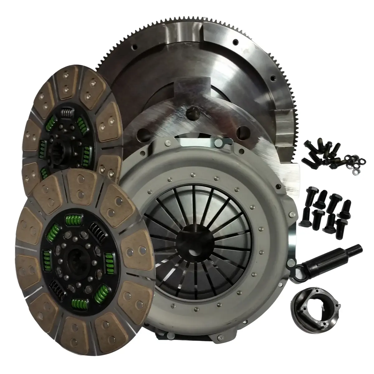 1999-2003 Powerstroke Billet Ceramic Dual Disc - 650Hp/1300Ft-Lb (Nmu73zf6dds) 1