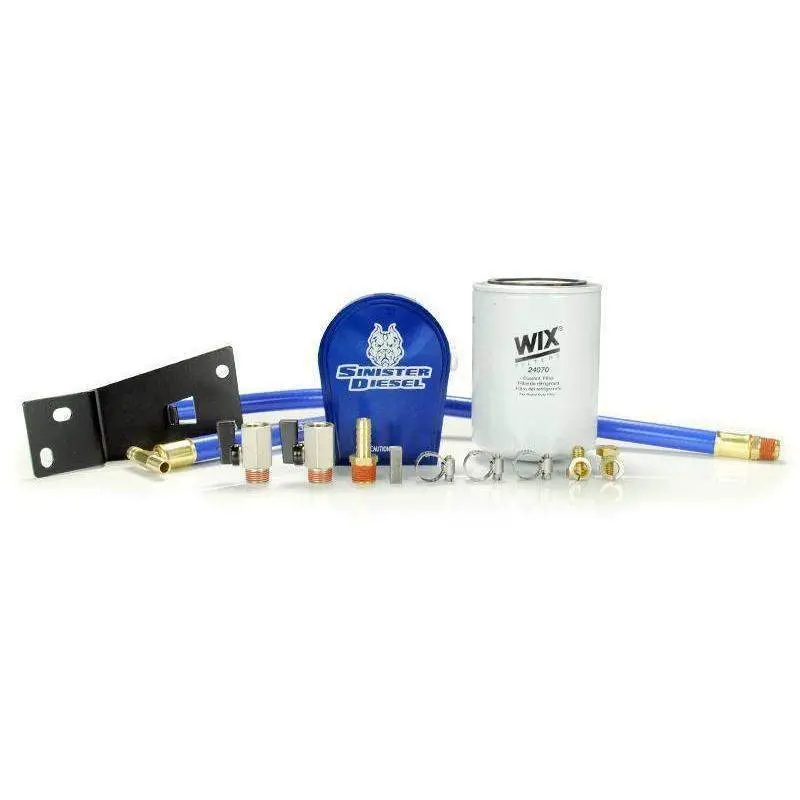 1999-2003 Powerstroke Coolant Filtration System W/ Wix Filter (Sd-Coolfil-7.3-W) 1