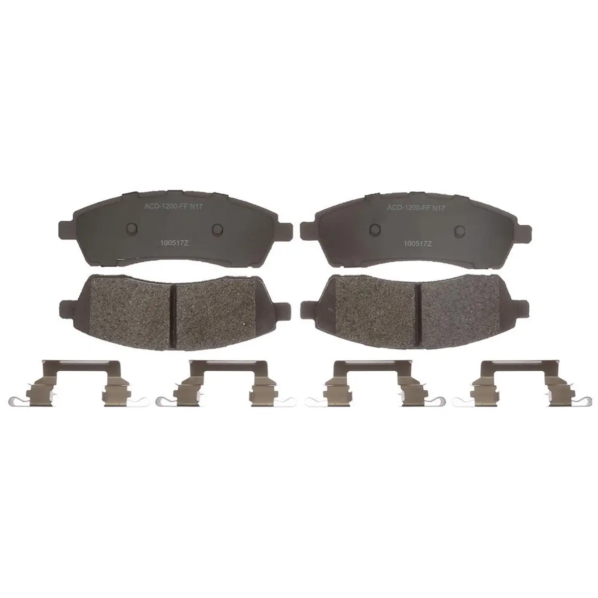 1999-2005 Powerstroke Rear Brake Pads (Acd14d757mh) 1