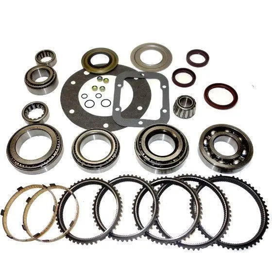 1999-2010 Powerstroke Manual Transmission Bearing Kit W/ Synchro Rings (Zmbk486ws) 1
