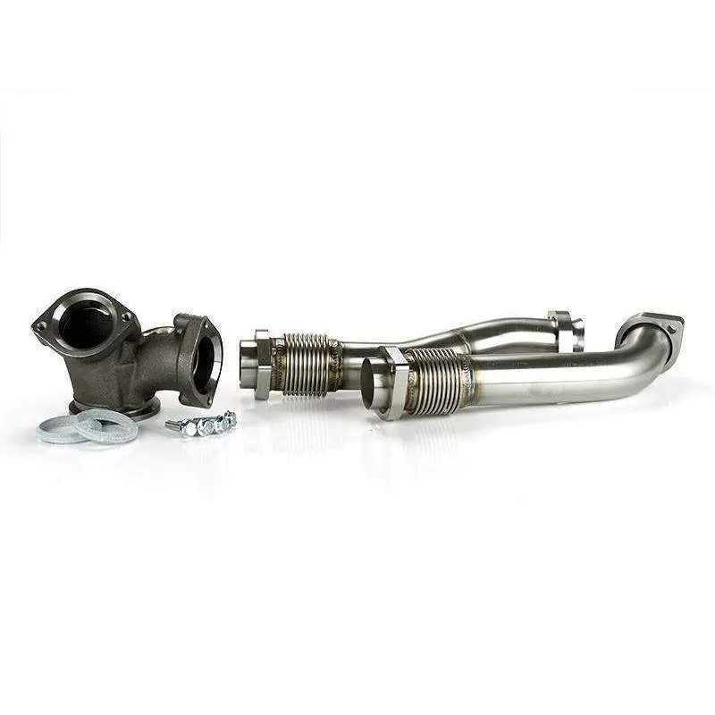 1999.5-2002 Powerstroke Stainless Steel Up-Pipes (Raw) (Sd-Uppipe-7.3) 1
