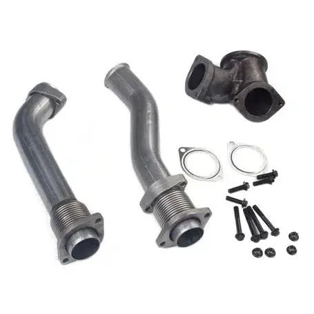 1999.5-2003 Powerstroke Kc Turbos Upgraded Bellowed Up-Pipe Kit (300323) 1