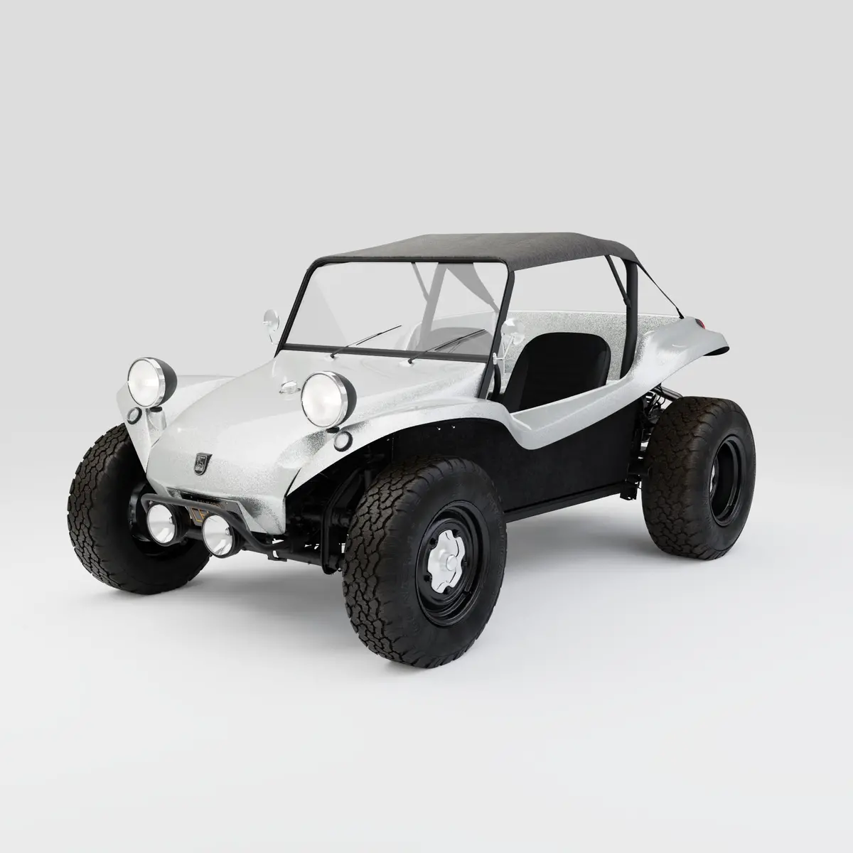 Meyers Manx Classic Buggy - Brilliant Chrome Silver 1