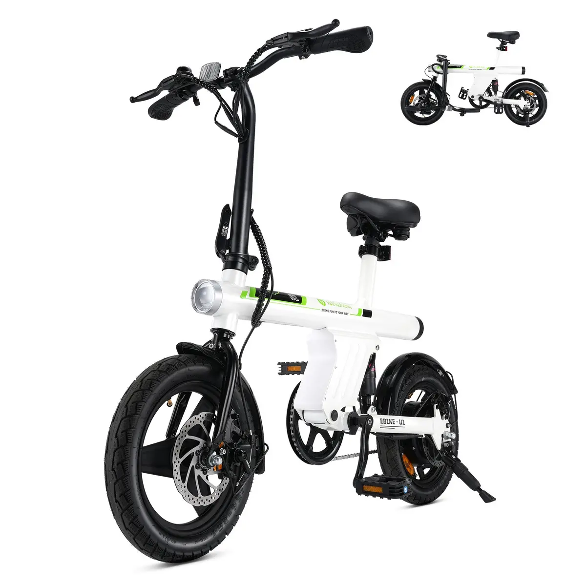 Isinwheel U1 Folding Electric Bike - Au 1