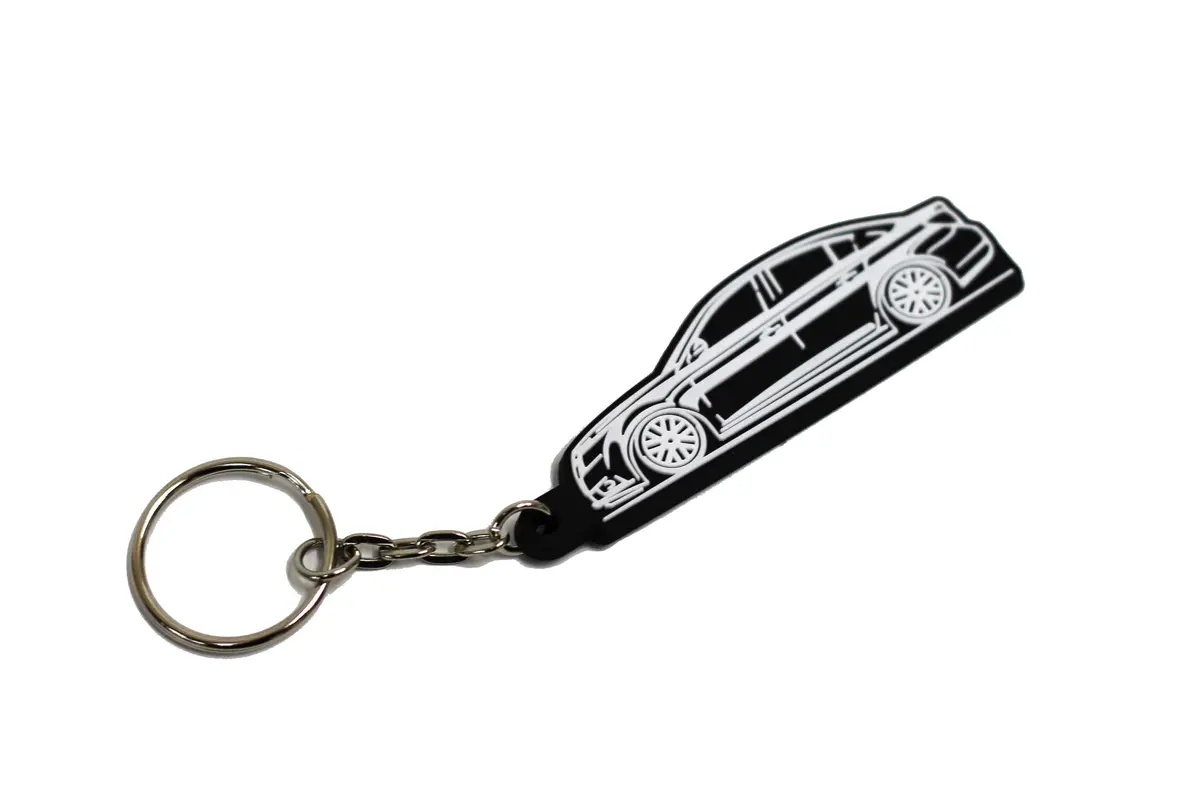 1St Gen Sedan Rubber Keychain 1