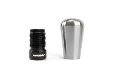 Perrin '15-'19 Wrx W/ Rattle Fix Tapered 1.8In Brushed Stainless Steel Shift Knob 1