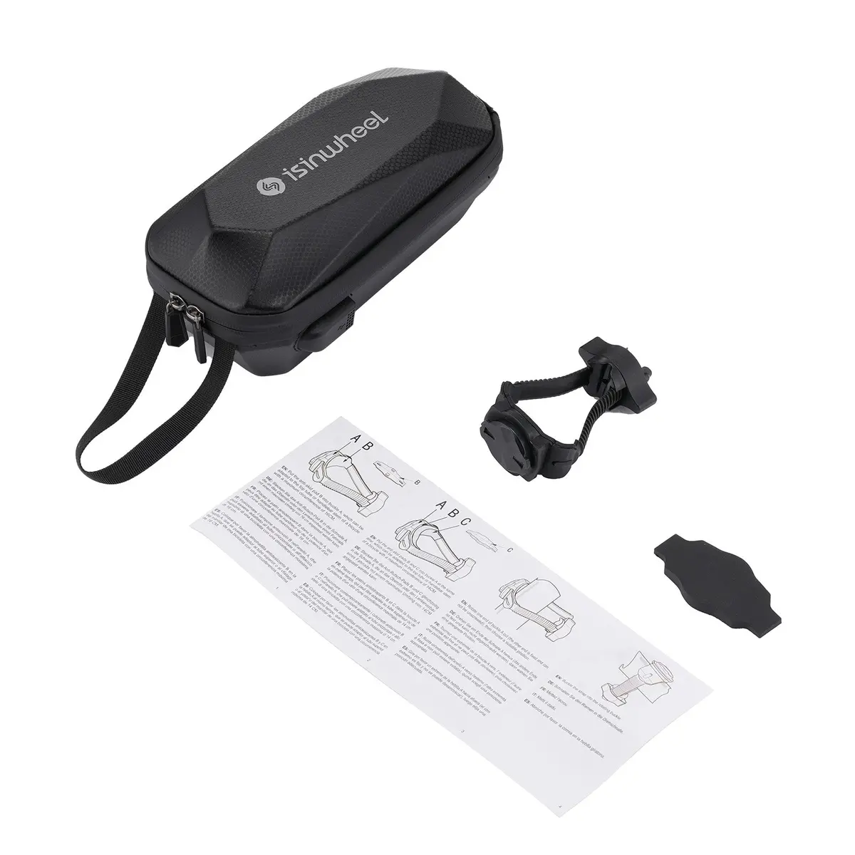 Eva Hard Shell Usb Handlebar Bag With Carry Handle 1