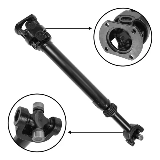 2000-2002 Cummins Front Driveshaft 29-1/8" Center To Center (Zds9106) 1