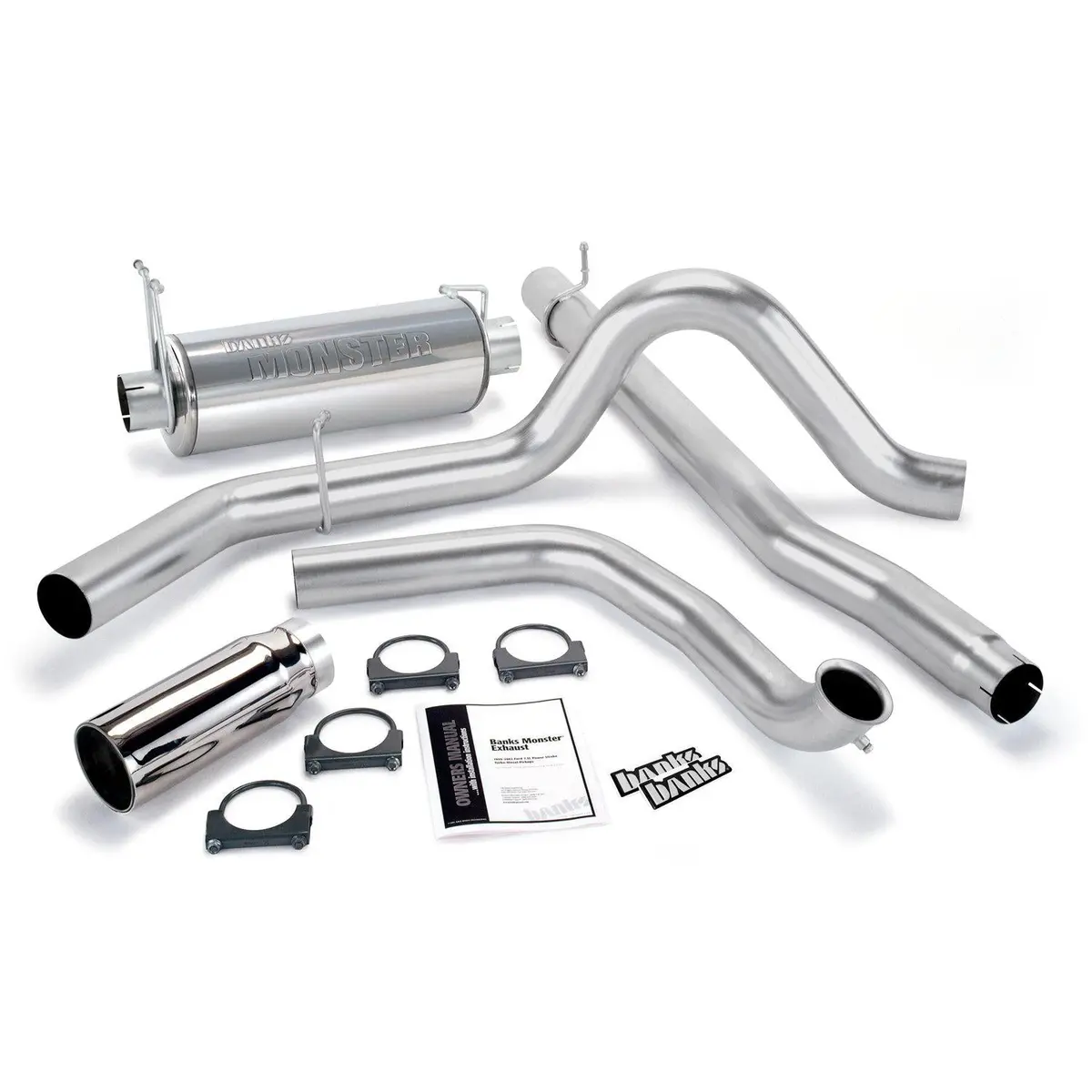 2000-2003 Powerstroke Excursion Exhaust System Kit (48653) 1