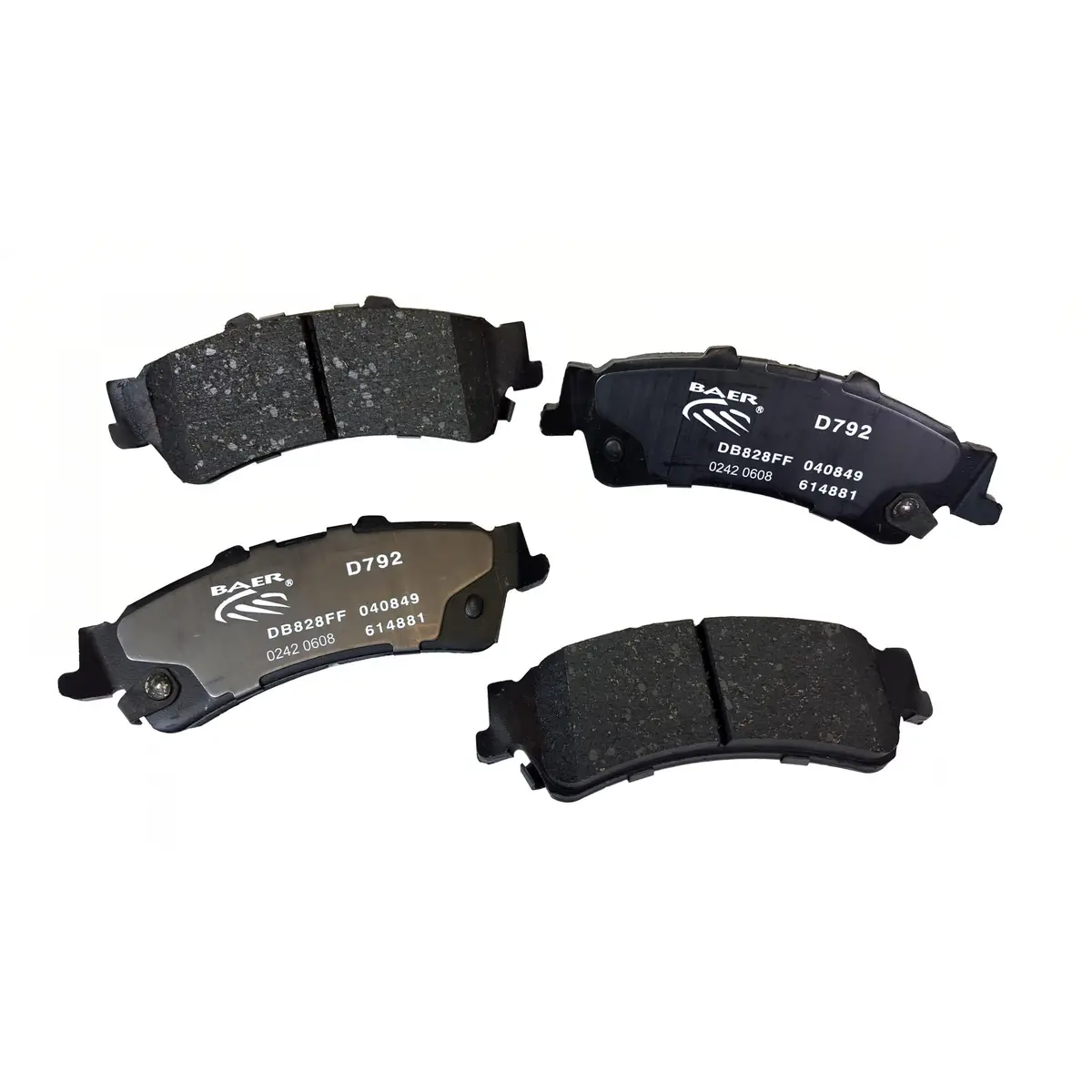 2000-2011 Gm Rear Brake Pads (D0792) 1
