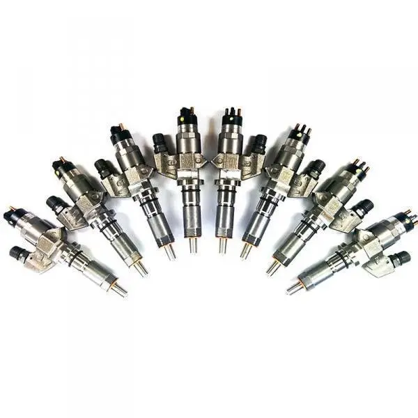 2001-2004 Duramax Reman Injector Set - Sac Nozzle 150% Over (Ddplb7-300) 1