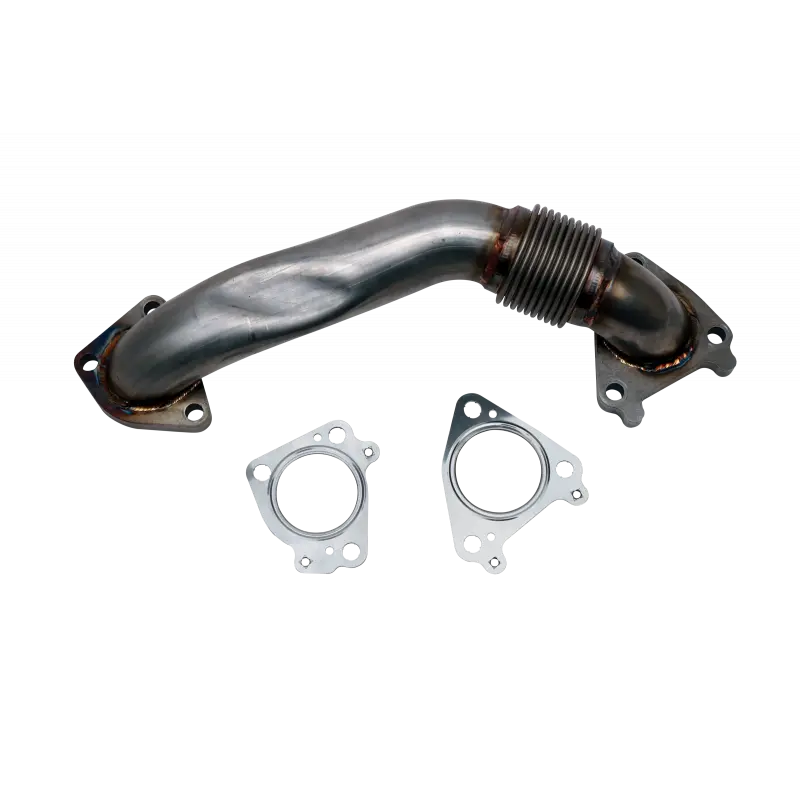 2001-2004 Lb7 Duramax Passenger Side 2" Stainless Single Turbo Style Up-Pipe (Wcf100654) 1