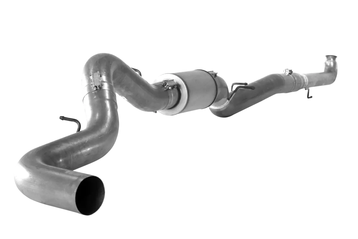2001-2004.5 Duramax 5" Downpipe Back Exhaust W /  Muffler (531100 / 532100) 1