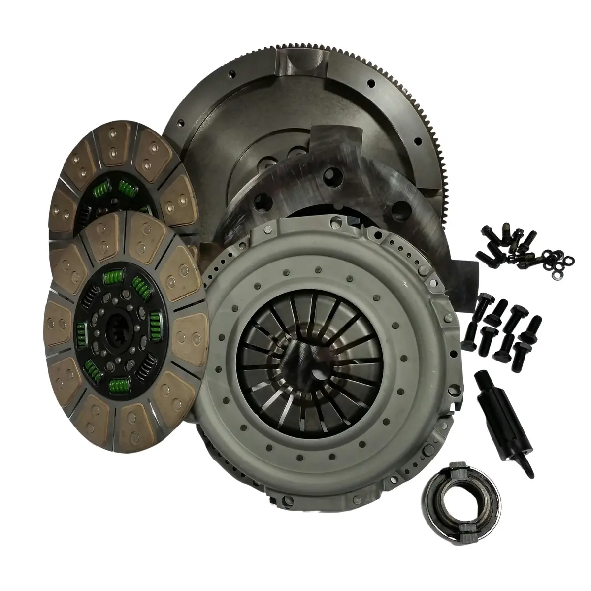 2001-2005 Cummins Ceramic Dual Disc Clutch Kit - 650Hp/1200Ft-Lb (Nmu70nv56ddsn) 1