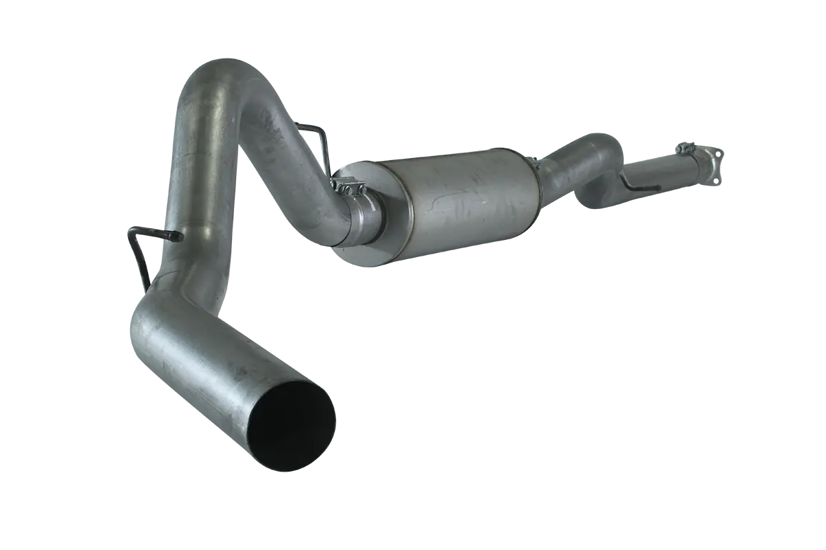 2001-2005 Duramax 4" Cat Back Exhaust System - 4-Bolt W/ Muffler (431110) 1